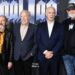 Harry Shearer, a partir da esquerda, Michael McKean, Christopher Guest e Rob Reiner