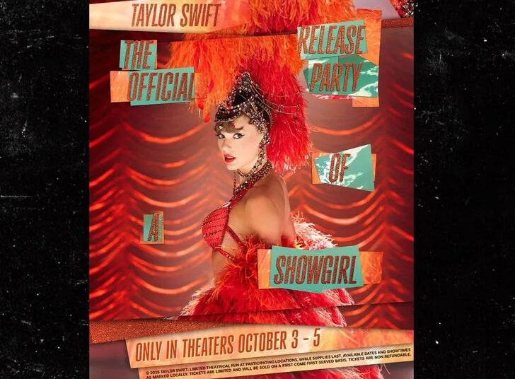 A festa de lançamento de Taylor Swift dos Teatros da AMC faz história