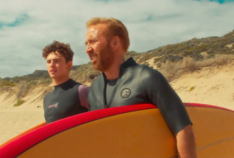 A praia se transforma em zona de guerra para o novo thriller perfeito de Nicolas Cage