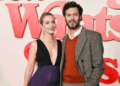 Adam Brody e Leighton Meester deslumbram durante a estreia