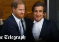 Advogados do príncipe Harry repreendidos pelo juiz do caso de privacidade do Daily Mail