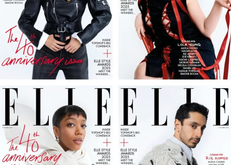 Alexa Chung, Naomi Ackie e mais ajudam a ELLE britânica a comemorar 40 anos de impressão