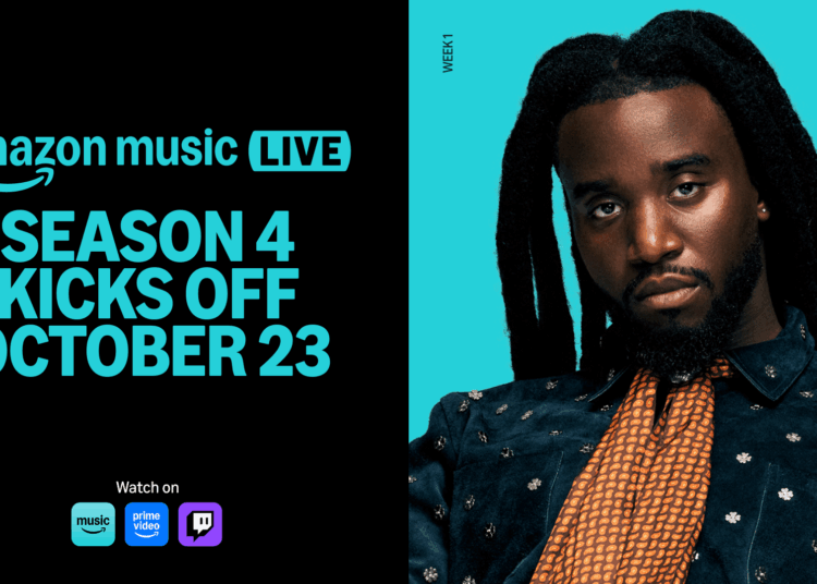 Amazon Music Live retorna para nova temporada