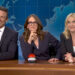 Amy Poehler chama Tina Fey e Seth Meyers para uma piada sobre atualização de fim de semana