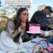 Ariana Biermann comemora 24º aniversário após a separação de Hudson McLeroy