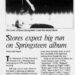 As lojas esperam grande sucesso no álbum 'Live' de Springsteen (1986)