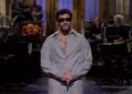 Bad Bunny abordou a reação à sua reserva no Super Bowl no Saturday Night Live (NBC)