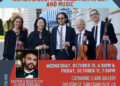 Barítono Olivier Zerouali para manchar os concertos de música de câmara na Catharine Clark Gallery