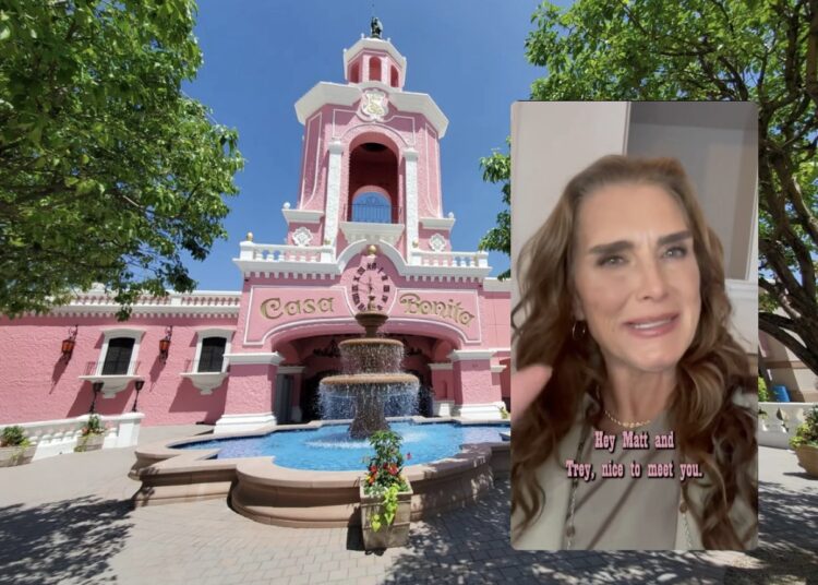 Brooke Shields critica Casa Bonita pelos problemas dos trabalhadores do entretenimento