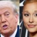Casa Branca de Trump volta a Ariana Grande