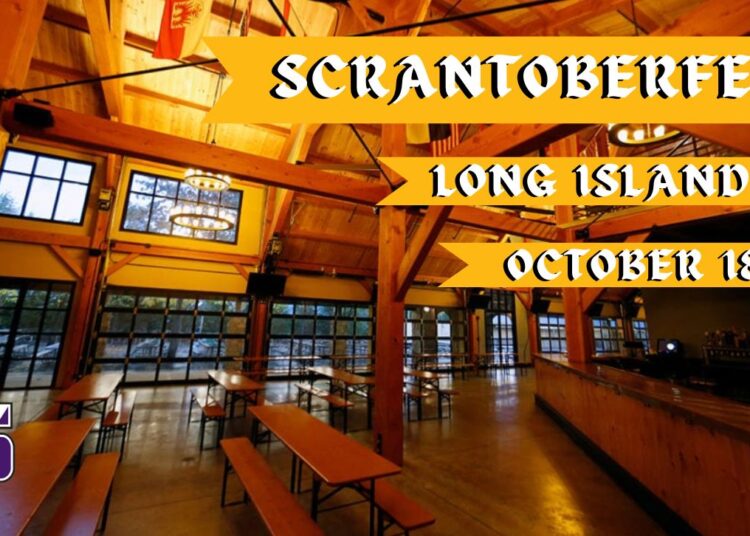 Celebre Scrantoberfest com colegas Royals em Long Island, 18 de outubro