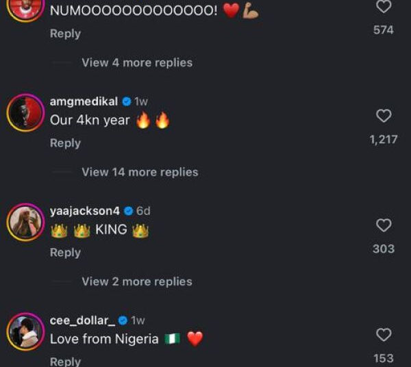 Celebridades que elogiaram Shatta Wale por causa da consideração do Grammy por `Street Crown'