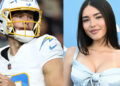 Chargers QB Justin Herbert compartilha o momento lateral doce com a Madison Beer