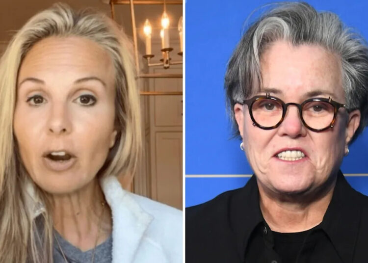 Chorosa Elisabeth Hasselbeck implora a Rosie O'Donnell para 'parar de mentir'