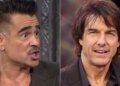 Colin Farrell lembra que precisou de 46 tomadas de ressaca com Tom Cruise