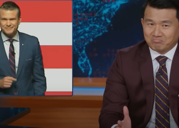 'Daily Show' entrega um argumento condenatório do endereço do Pentágono de Pete Hegseth