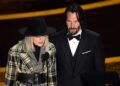 Diane Keaton recebe homenagem sincera de Keanu Reeves