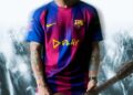 Ed Sheeran é a manchete da última aquisição da camisa Spotify x FC Barcelona