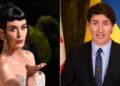 Em Paris, Katy Perry e Justin Trudeau confirmam que estão namorando