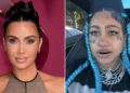 Filha de Kim Kardashian, North West, faz piercings e tatuagens falsos em meio a críticas sobre estilo ousado - Globe Magazine
