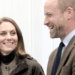 Foto impressionante em preto e branco do príncipe William e Kate Middleton