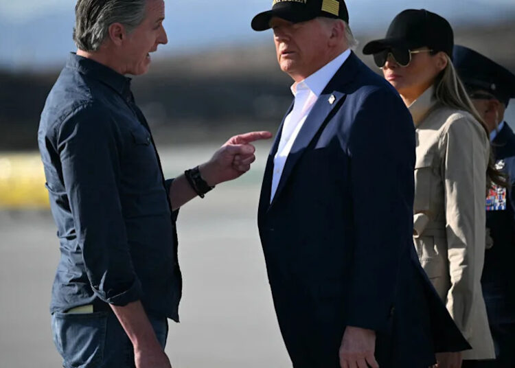 Gavin Newsom usa outra música de Taylor Swift para troll Donald Trump