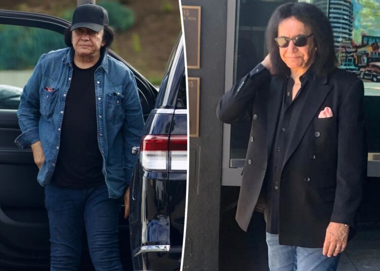 Gene Simmons, 76, hospitalizado após acidente de carro assustador