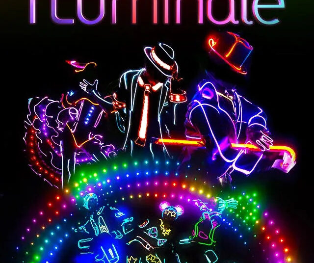 Iluminate está trazendo seu show de dança brilho no escuro de volta para Mansfield