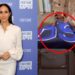 'Isso é grosseiro': Meghan Markle provoca reação depois de exibir uma nova bolsa de lona de US $ 860 com suas iniciais reais monogramadas em negrito na frente