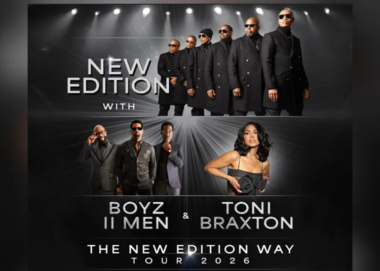 Isto não é um exercício! Nova edição, Boyz II Men e Toni Braxton estão em turnê