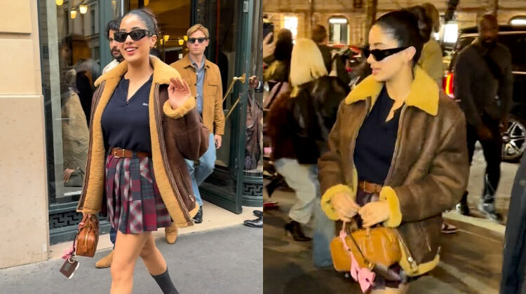 Janhvi Kapoor pagou paparazzi internacional para clicar nela na Paris Fashion Week