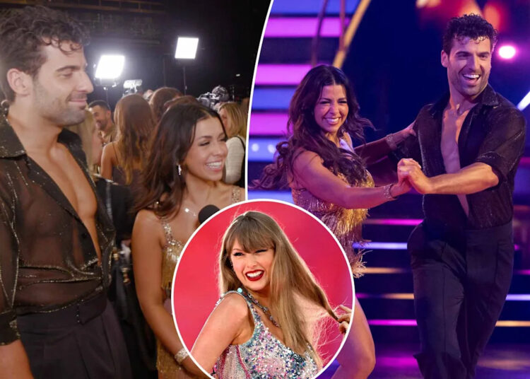 Jen Affleck detalha sua própria jornada 'Life of a Showgirl' com o dançarino da turnê de Taylor Swift, Jan, em 'DWTS'