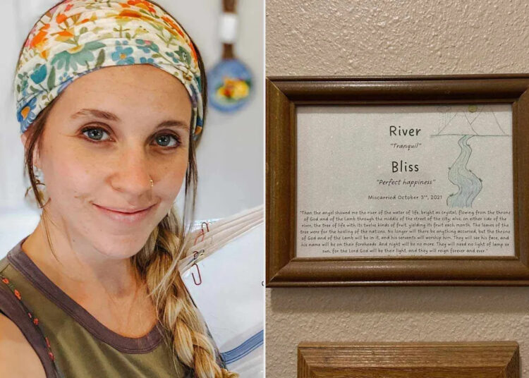 Jill Duggar Dillard compartilha a mensagem emocional em homenagem ao quarto aniversário de seu aborto espontâneo
