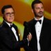Jimmy Kimmel apoiado pelas estrelas da Disney Mark Ruffalo e Pedro Pascal