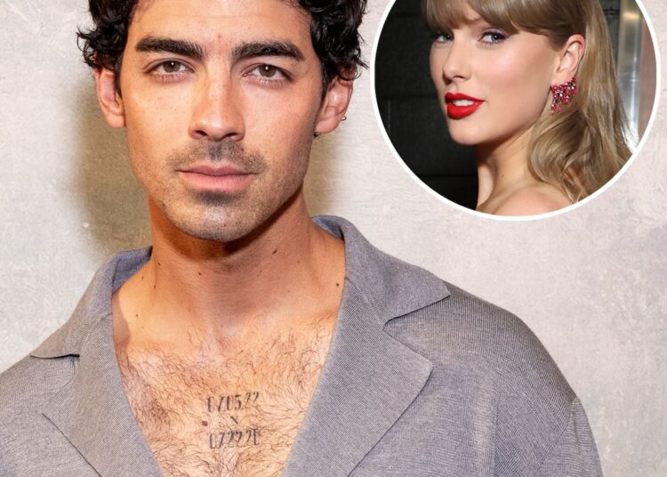 Joe Jonas no álbum The Life of a Showgirl da ex Taylor Swift