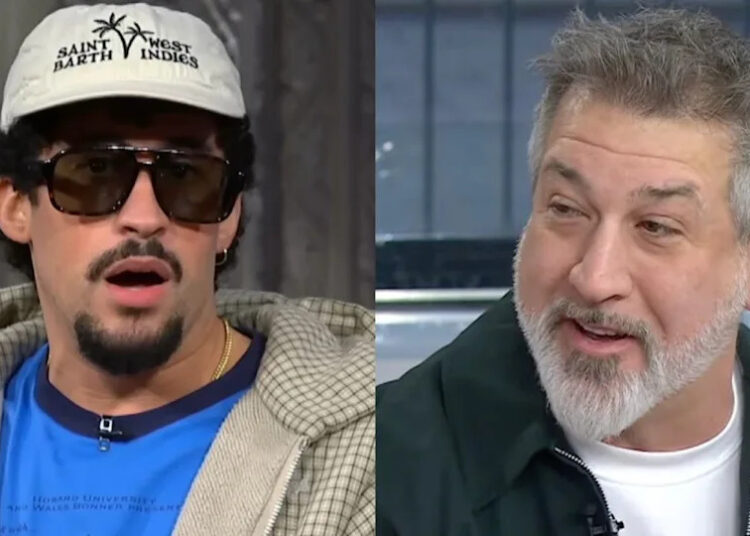 Joey Fatone, do NSYNC, oferece conselhos a Bad Bunny para o show do intervalo do Super Bowl, e ele tem a experiência para apoiá-lo