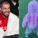 Justin Bieber compartilha novas fotos do filho Jack Blues, de 13 meses, enquanto ele anda com uma roupa colorida