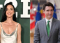 Katy Perry e Justin Trudeau fazem sua primeira estreia pública como casal e caminham de mãos dadas em Paris