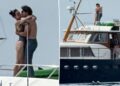 Katy Perry e Justin Trudeau são vistos se beijando no iate do cantor