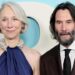 Keanu Reeves e Alexandra Grant selam o momento do tapete vermelho com um beijo em meio a rumores falsos de casamento