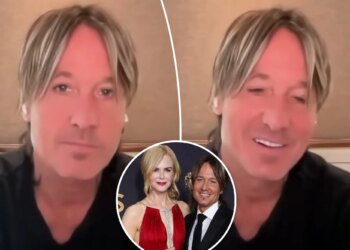 Keith Urban evita Nicole Kidman questiona meses antes do divórcio