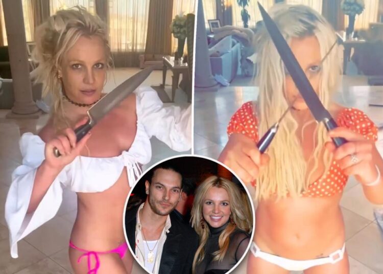 Kevin Federline afirma que Britney Spears estava 'chapada' em vídeos 'erráticos' de empunhar facas