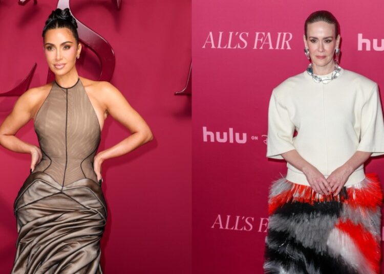 Kim Kardashian fica ousada em Schiaparelli e muito mais na estreia da All's Fair