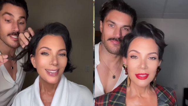 Kris Jenner estreia Pixie Cut em novo vídeo
