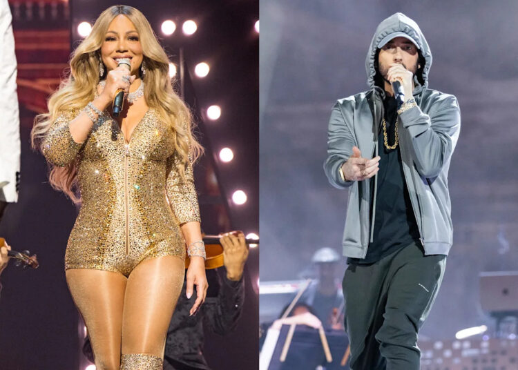 Mariah Carey aborda carne com Eminem: 'Eu realmente não me importo'
