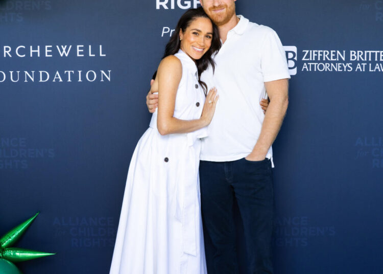 Meghan Markle começou a chorar em evento emocional com Harry