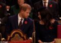 Meghan Markle warns Prince Harry to ‘take advantage’ as they’re seen with Prince William and Kate Middleton, lipreader claims