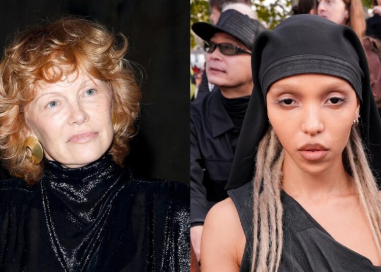 Melhor beleza de celebridades na Paris Fashion Week: Pamela Anderson e mais