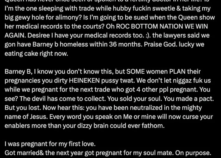 Nicki Minaj explode cardi b com discurso de fertilidade, Cardi aponta hoje é o aniversário de Nicki's Son's