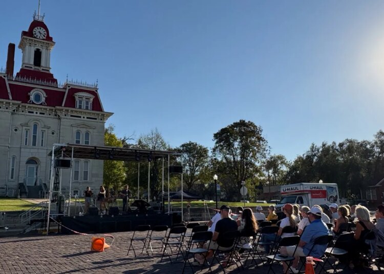 O Festival de Música de Cottonwood Falls culmina ocupado sábado de eventos em todo o Condado de Chase